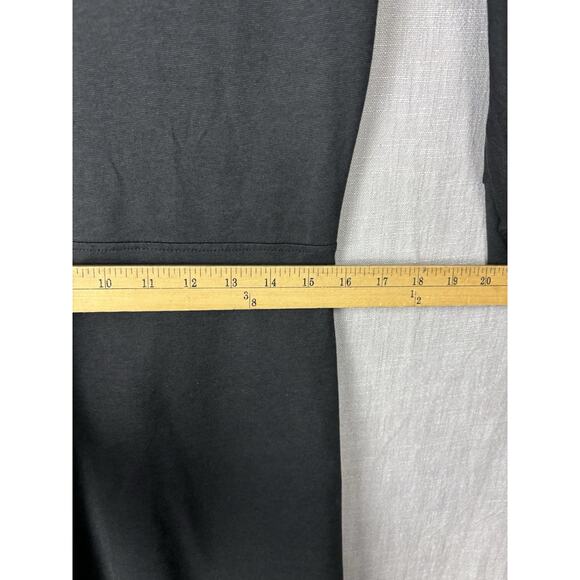 Toad&Co Black 3/4 Sleeve Fit and Flare Mizdress medium - Picture 6 of 9